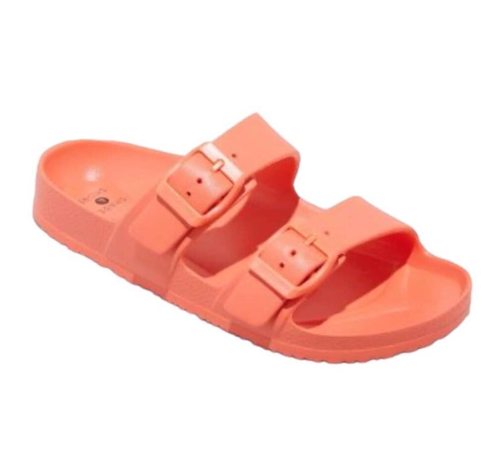 Shade & Shore Coral Beach Pool Sandals Size 6